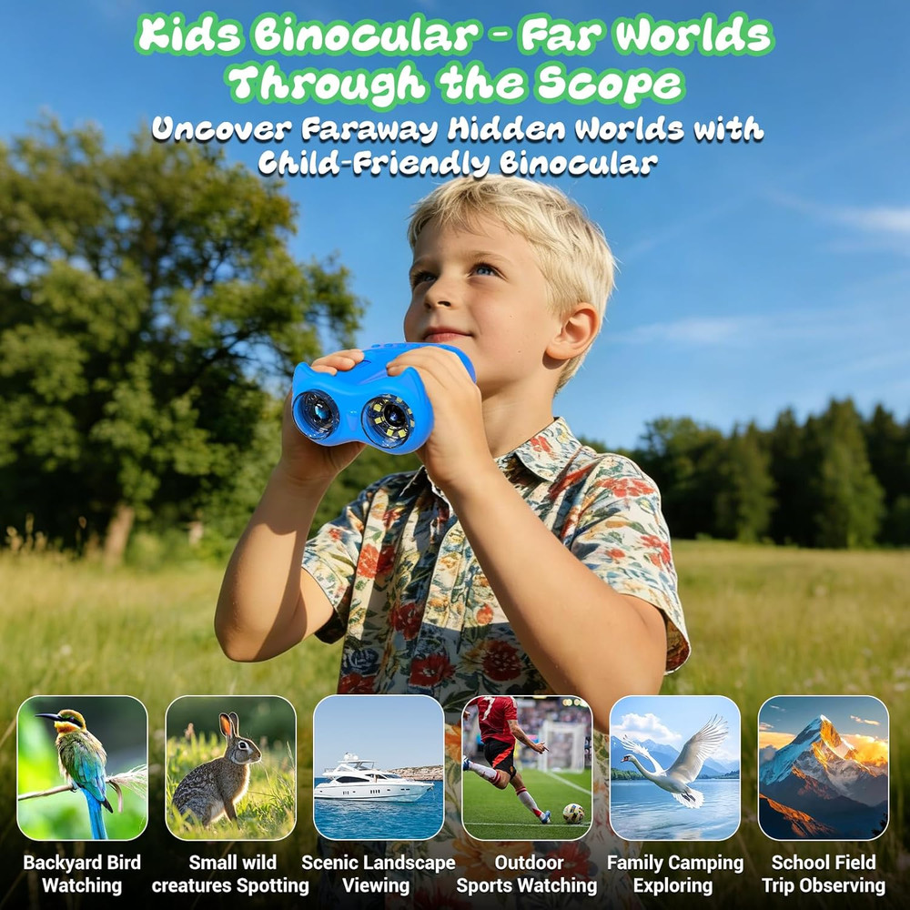 Handheld Microscope for Kids, 2 in 1 1000X Pocket Digital Microscope & 10X Teles
