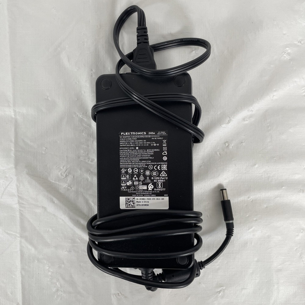 Dell Performance Dock - WD19DCS Docking Station 240W Power Adapter - TESTED
