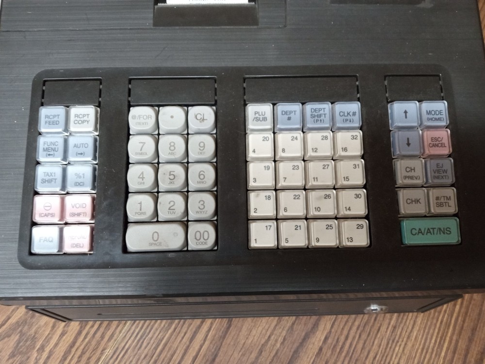 Sharp XE-A23S Electronic Cash Register Thermal Print