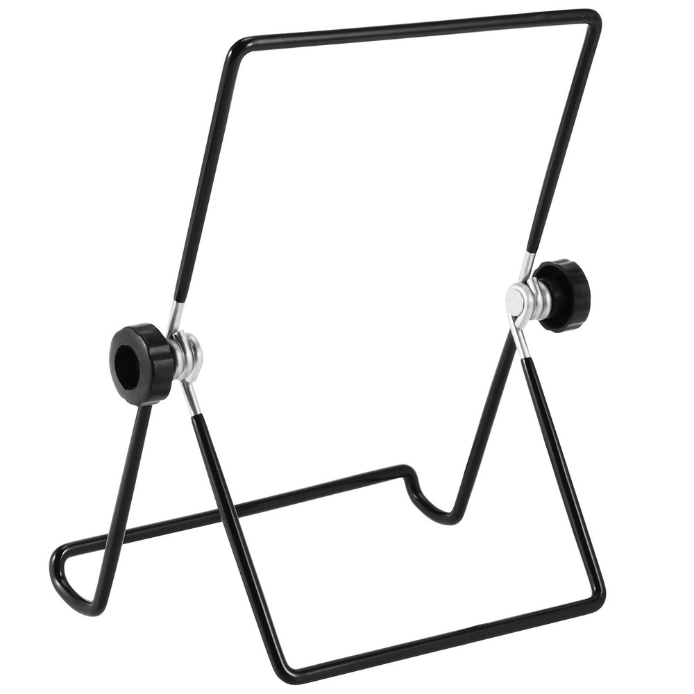 PINGEUI 20 Pack 7" x 5.3" Adjustable Iron Display Stand for Tablet, black
