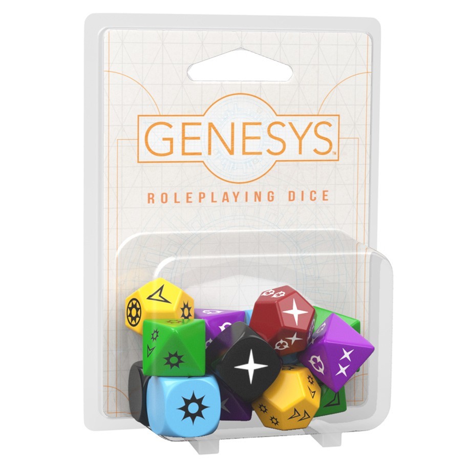 ASMESGNS02 Asmodee Genesys Roleplaying Dice Pack