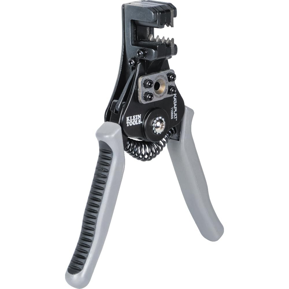 Klein Tools 11069S Automatic Solar Wire Stripper, Precision Stripping for 6...