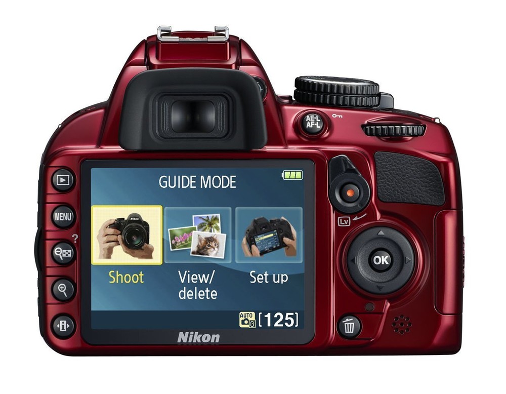 Nikon D3100 Digital Camera 14.20million Pixel Red Active D-Lighting Technology