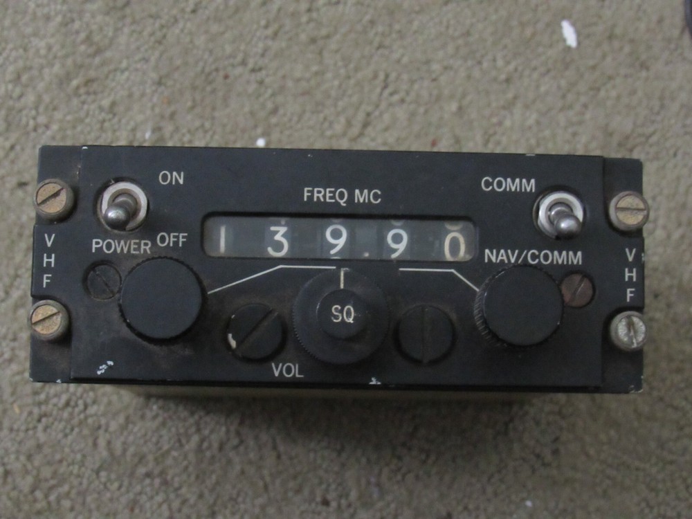 Collins Aviation Radio Control Head