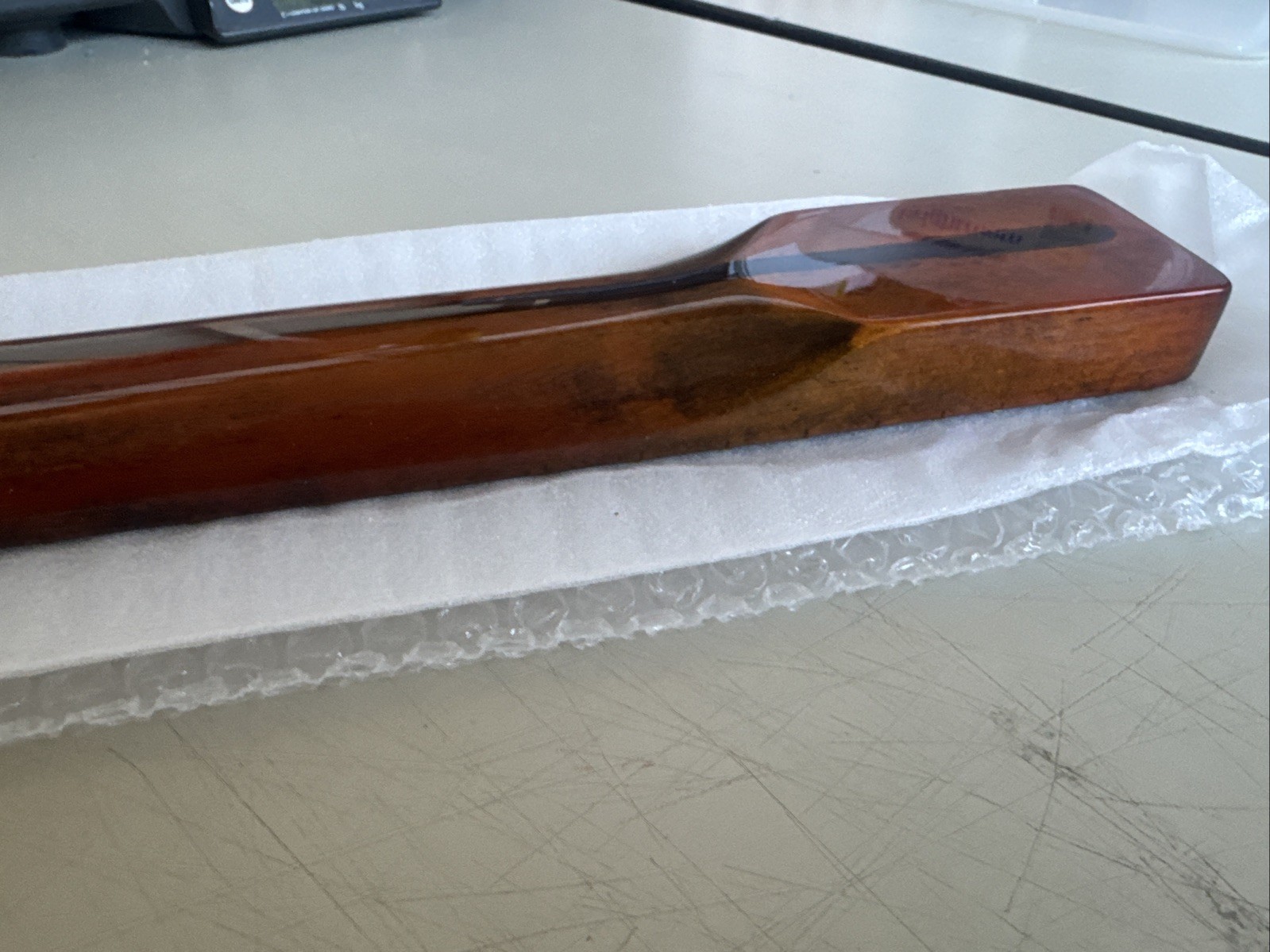 RuiJOIWAT Vintage 21 Frets Telecaster Guitar Neck - Red Wood Glossy