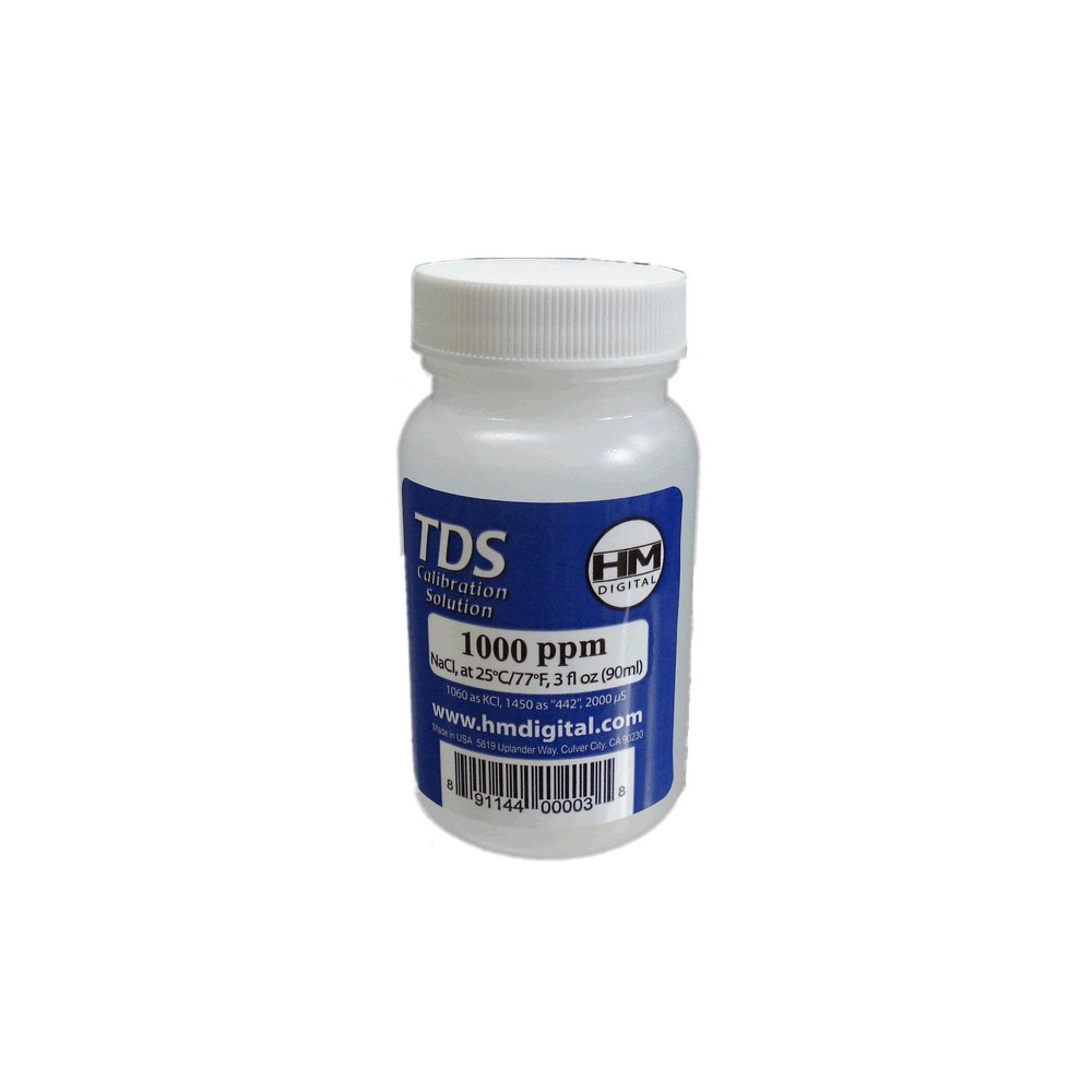 HM Digital 1000ppm TDS Calibration Solution