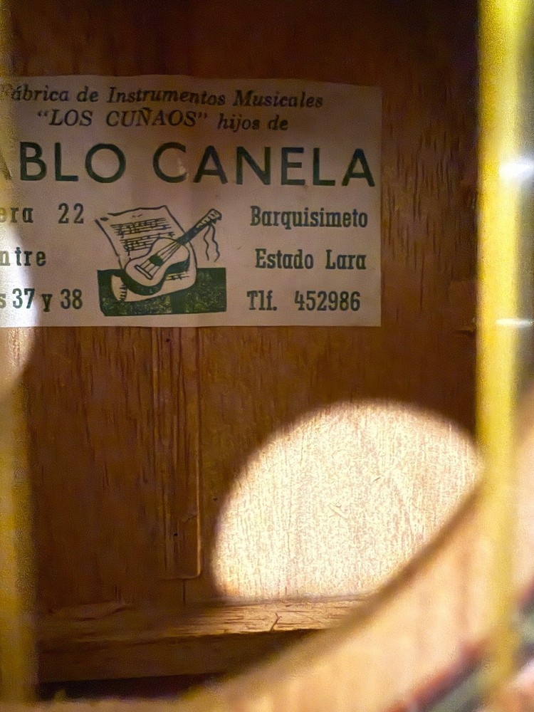 PABLO CANELA GUITAR W/ Case