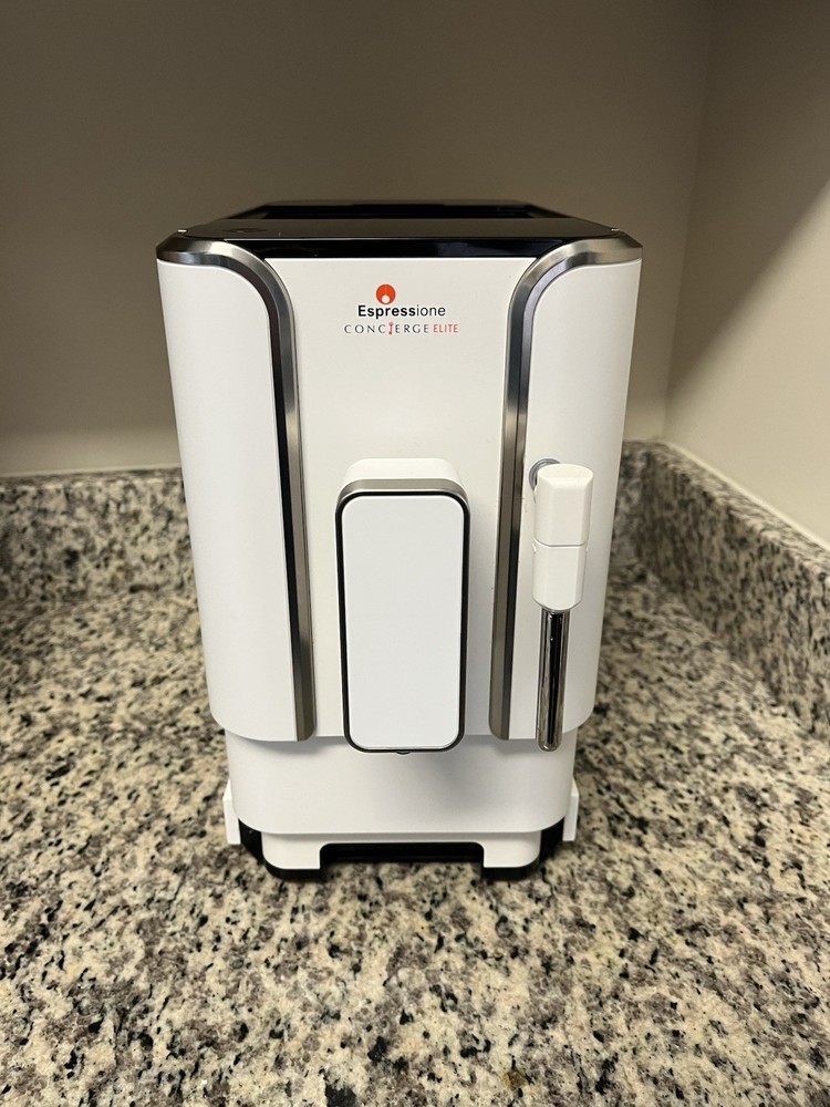 Espressione Concierge Elite Diamond White Espresso Machine