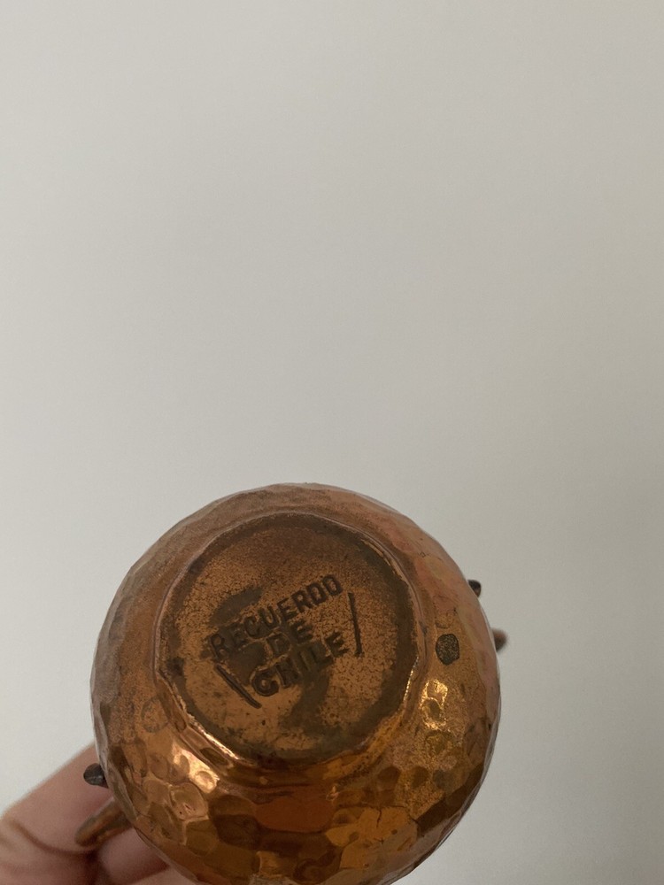 Small Vintage Copper pitcher from Chile