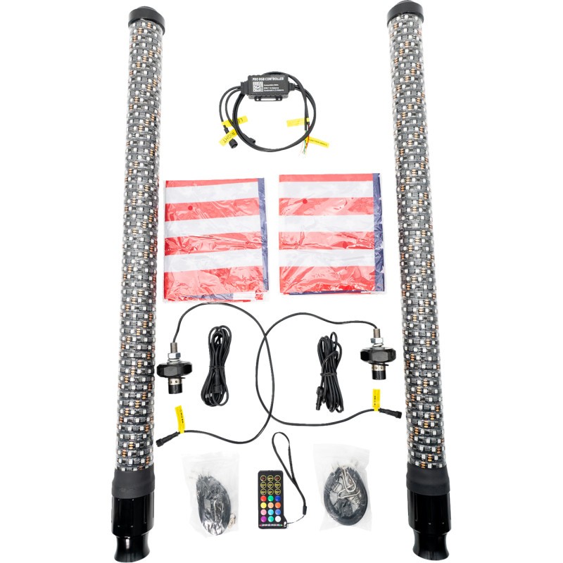 Bluhm Enterprises Super Chunk Whip Lights BL-WPCKIT3