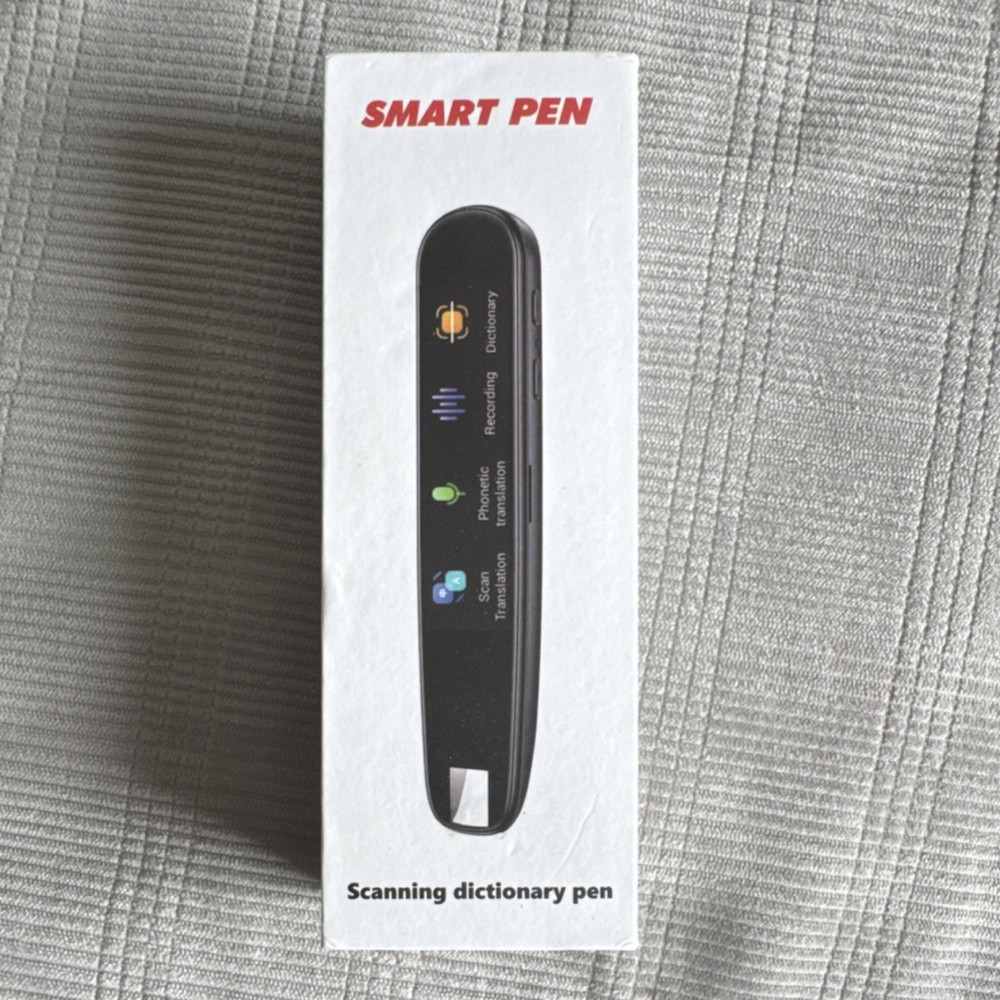 Translator Pen, Text to Speech Reader Pen, Scanning Device for Reading