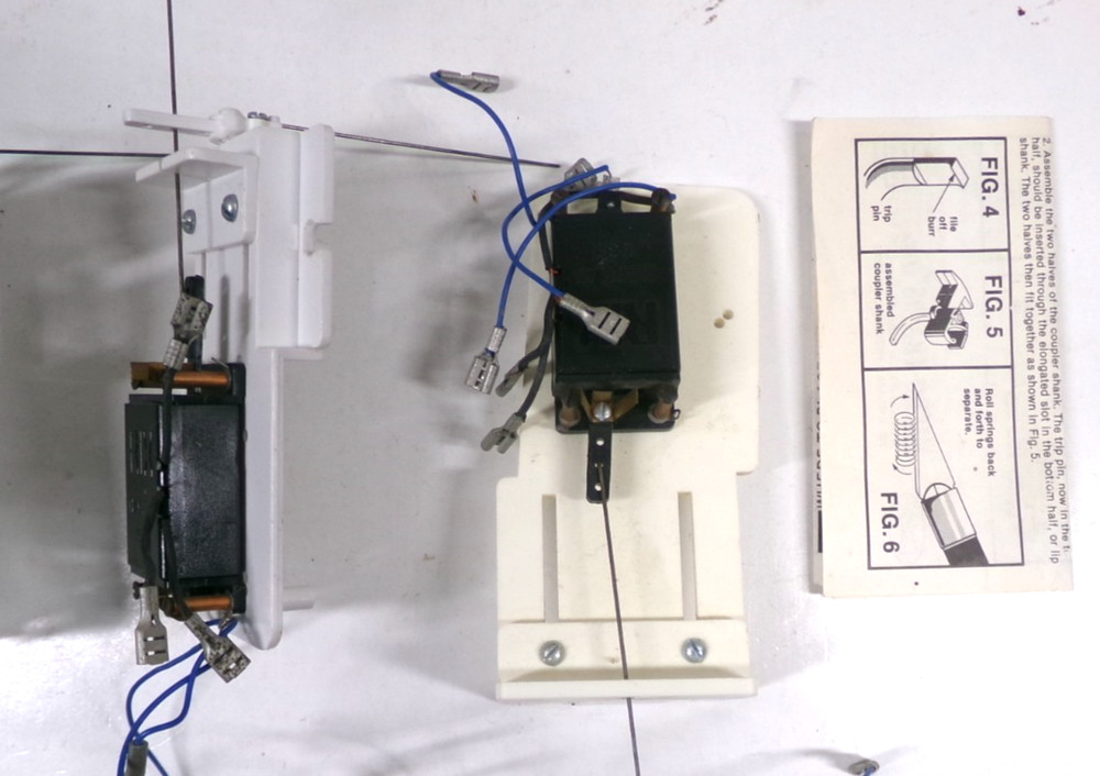 (9) HO Rix switch machines (lot 0336)