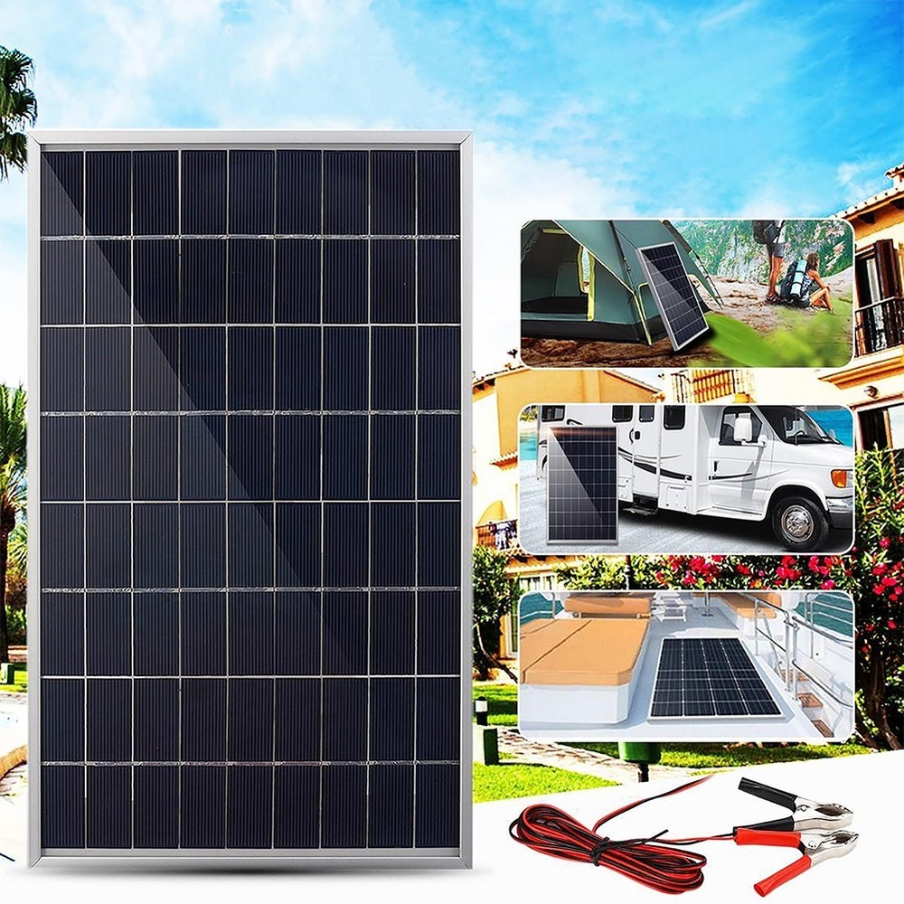 High Efficiency 30W 12V Polycrystalline Solar Panel Kit for Power Supply