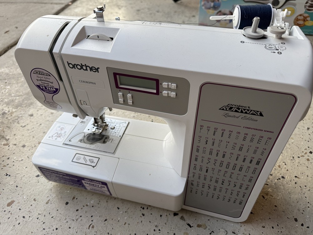 Exquisite Condition Brother Sewing, Computerized Sewing Machine - CE8080PRW