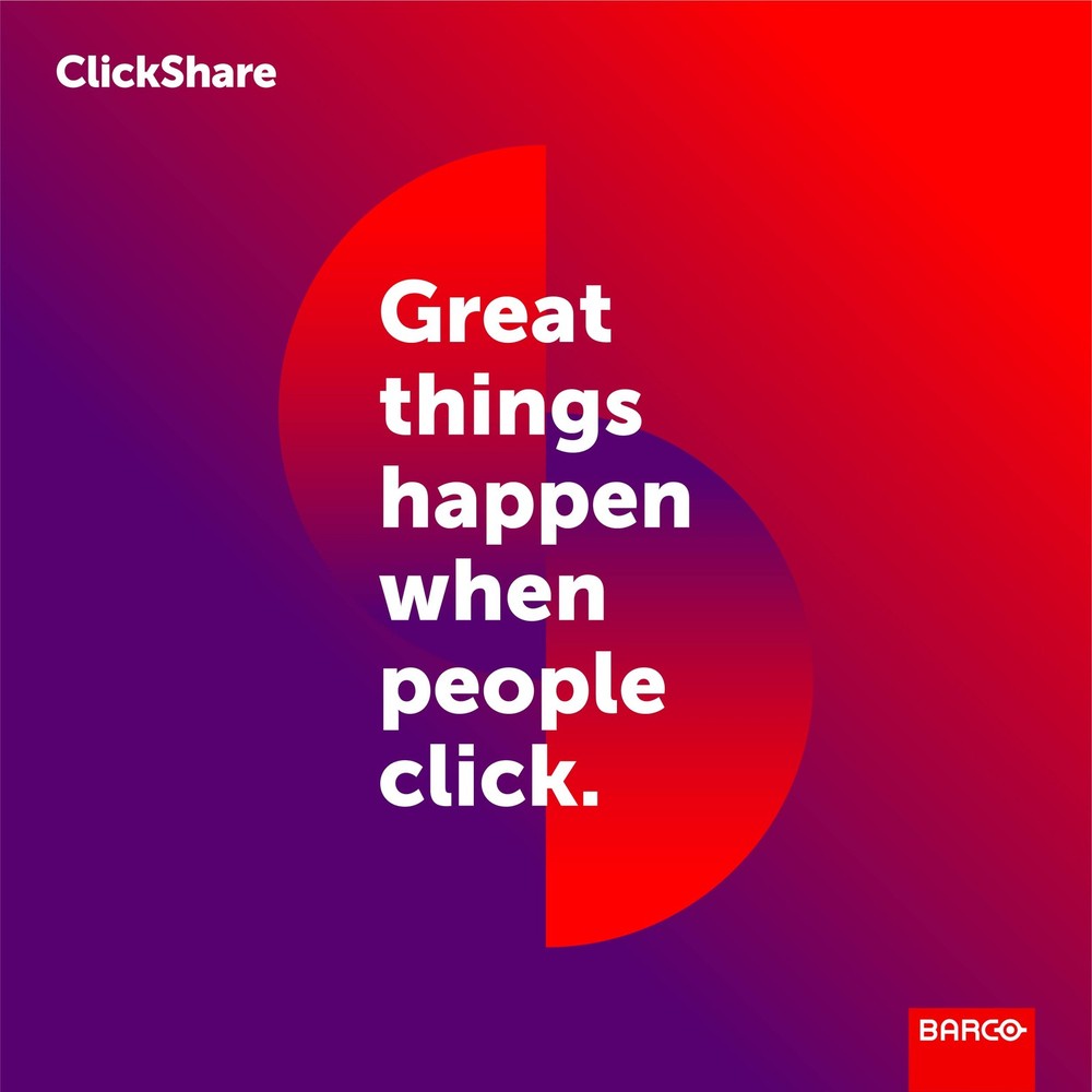 Barco ClickShare Tray and 2 ClickShare Buttons Value Pack Stylish Tray Clutter