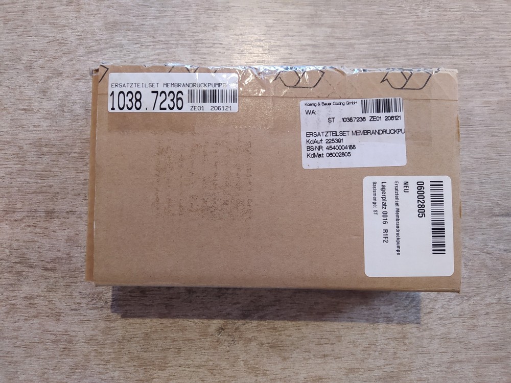 KNF PL12132-NF 30 DIAPHRAGM PUMP [NEW]