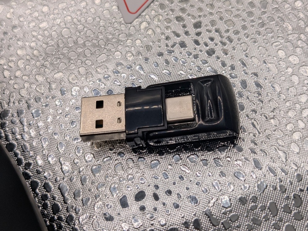 Wireless Presenter Remote USB PowerPoint Clicker with Red Laser Pointer