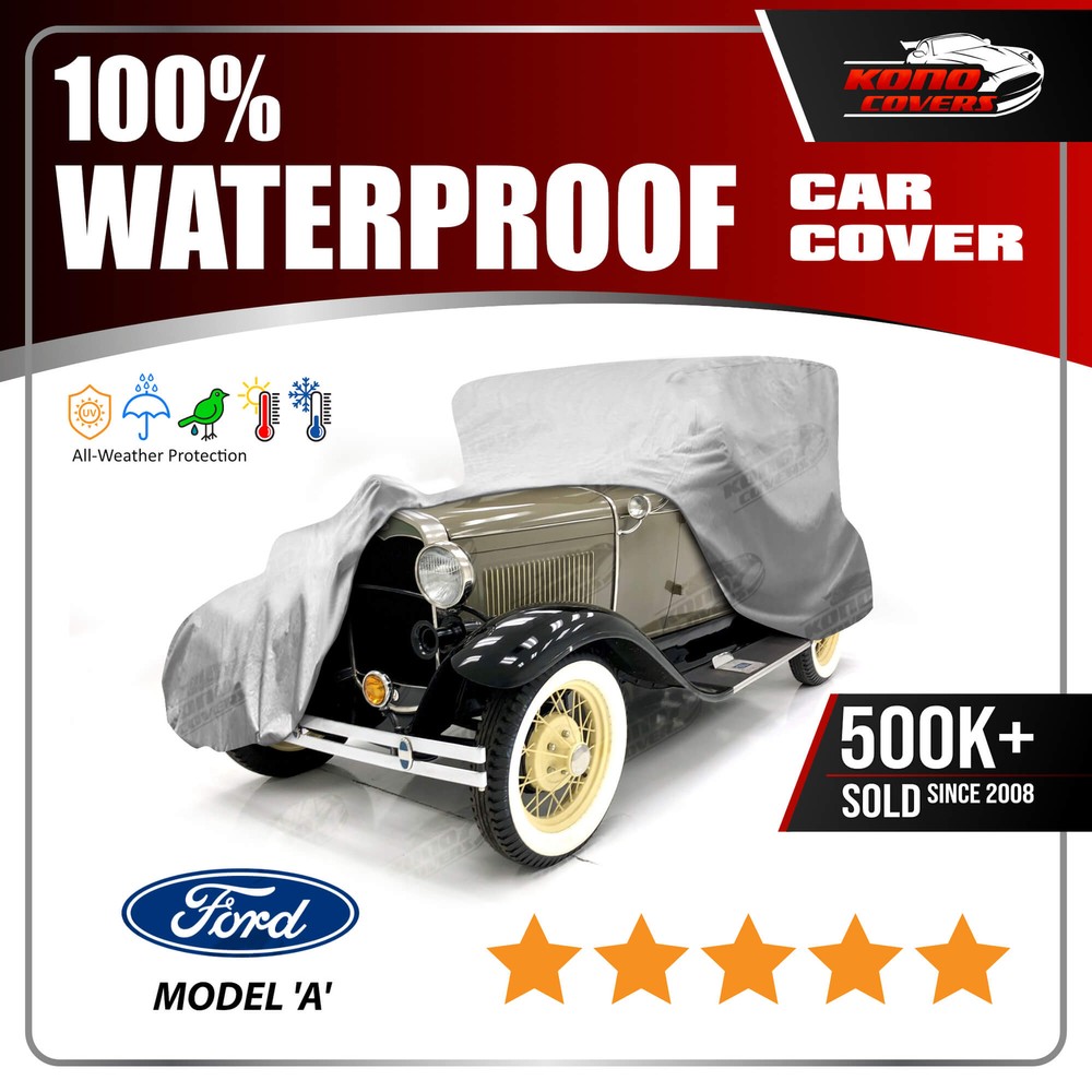 1928-1931 Ford Model 'A' Coupe Polyester Car Cover $200 Value!!
