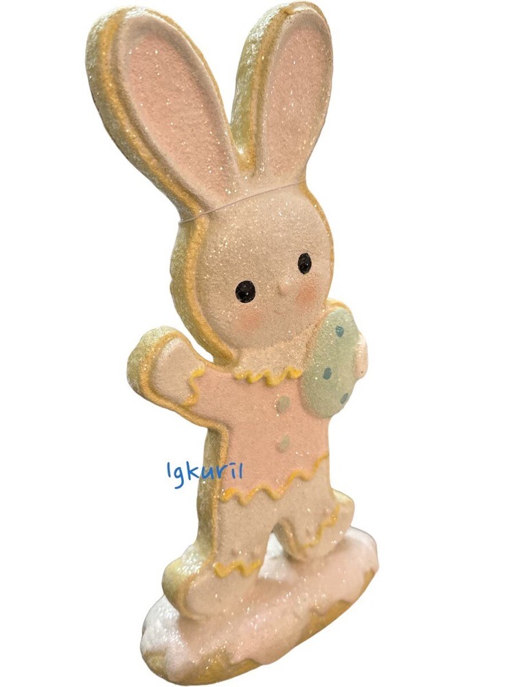 CUPCAKES & CASHMERE Spring Easter Bunny Sugar Glitter Cookie Gingerbread New “11