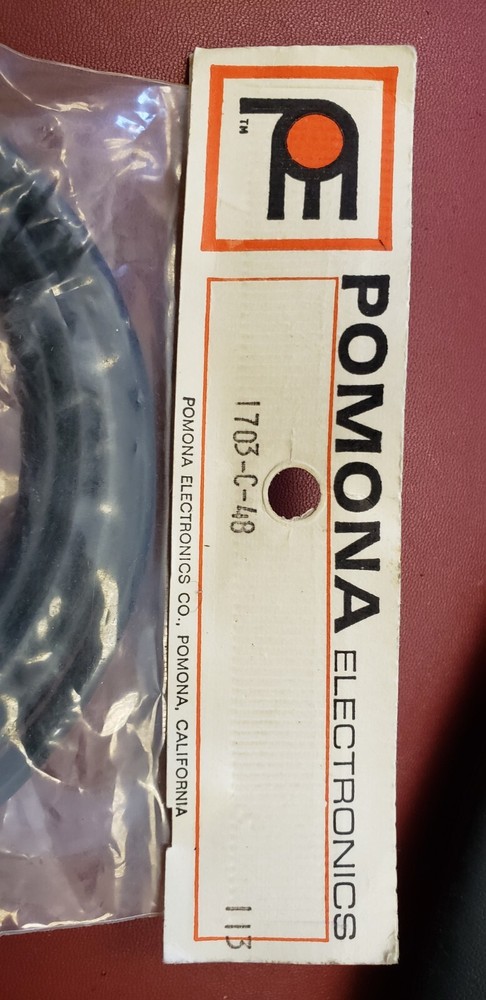 Pomona Electronics 1703-C-48 Coaxial Cbl Assembly ( G2-3A)