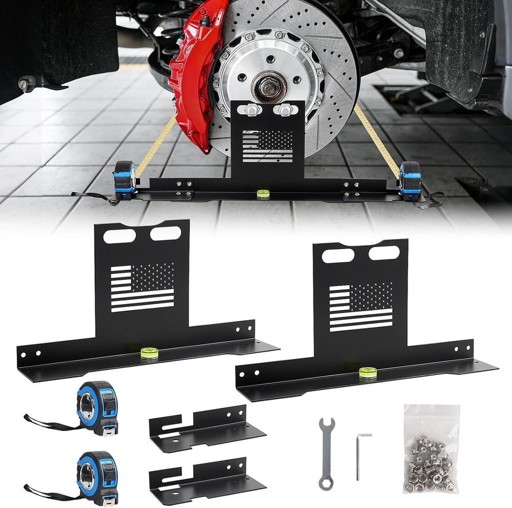 Upgraded Wheel Alignment Tool Kit- Automotive Wheel Alignment Tool Without Re...