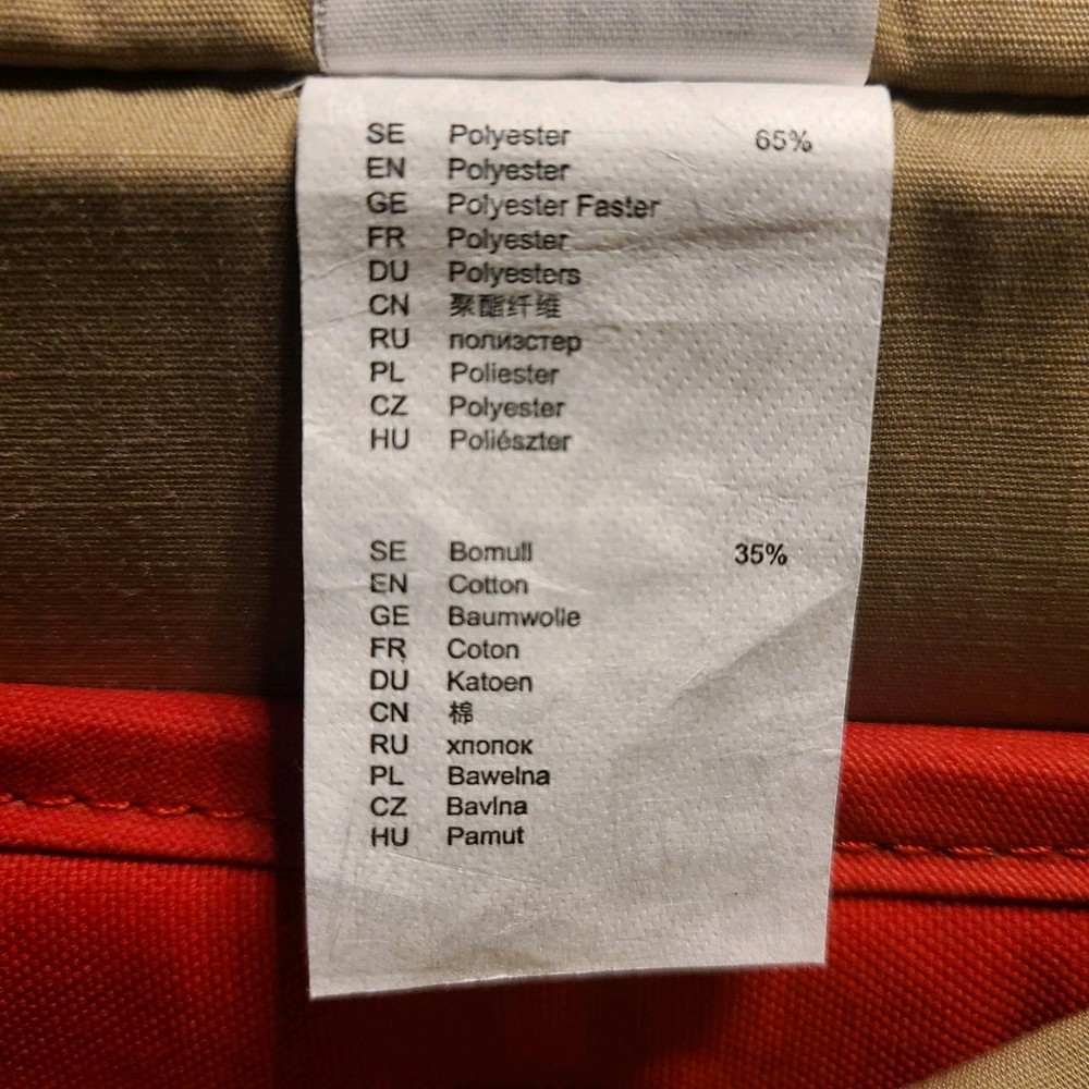 Fjallraven No.21 Small Rucksack G1000 Backpack Red