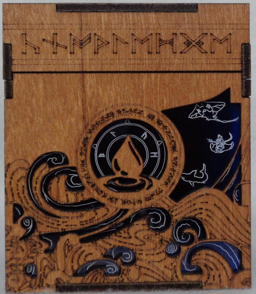 MTG Commander Deck Box YORE-TILLER BLUE/WHITE/BLACK/RED Magic the Gathering
