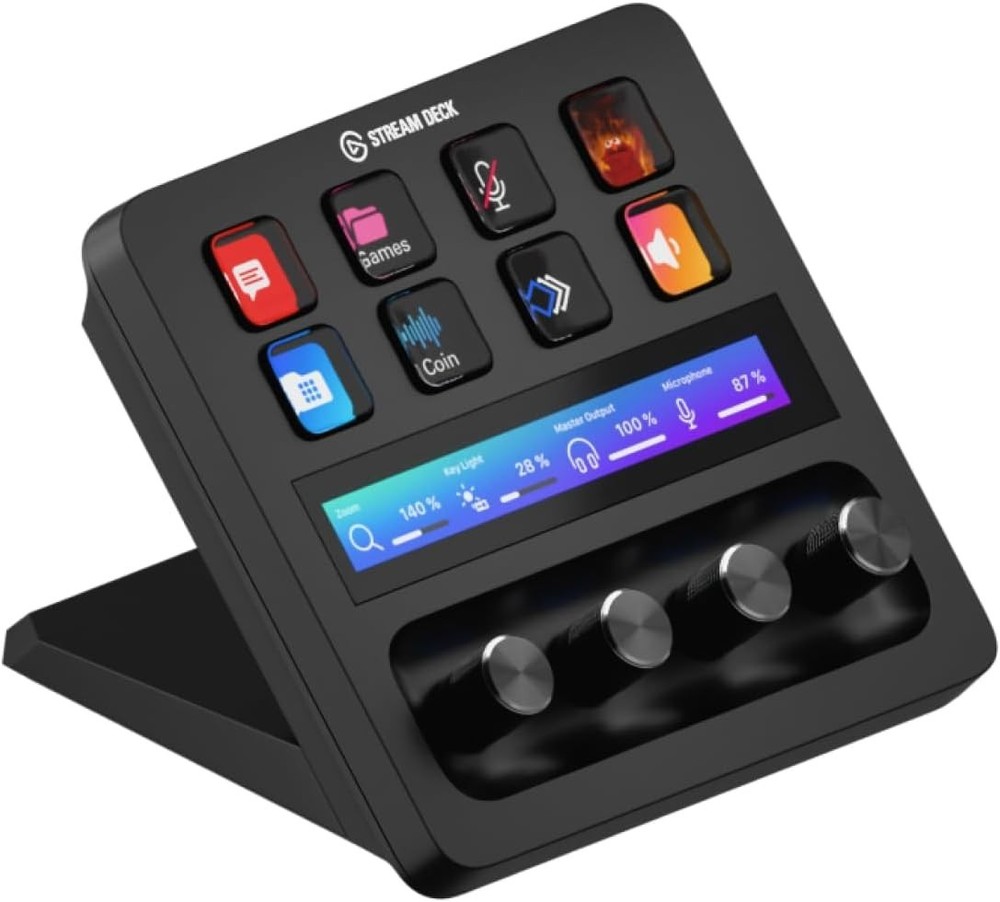Professional Stream Deck +: Fully Customizable for Ultimate Control in Streaming