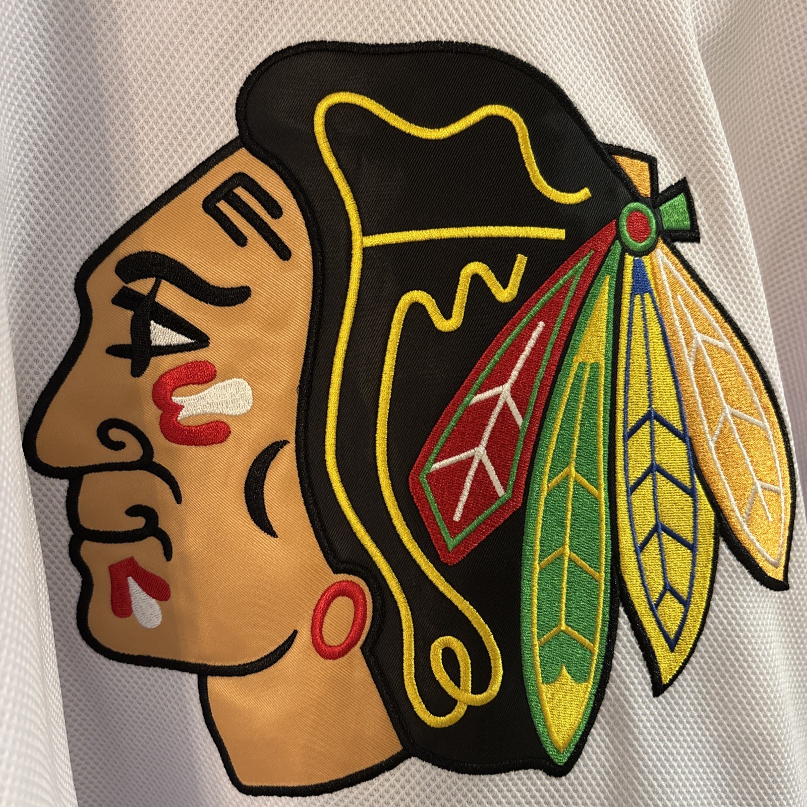 Chicago Blackhawks Jersey Mens XXXL, Clark Griswold Christmas Vacation Hockey 00