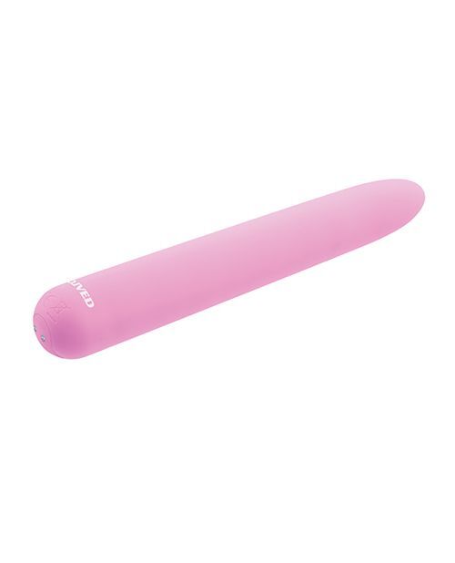 Evolved Carnation Rechargeable Silicone Slimline Vibrator Pink