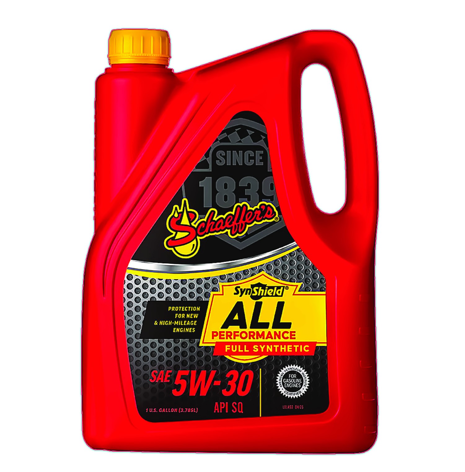 Schaeffer's Oil 5W-30 SynShield™ Full Synthetic for Gas Engines  - 1 Gallon