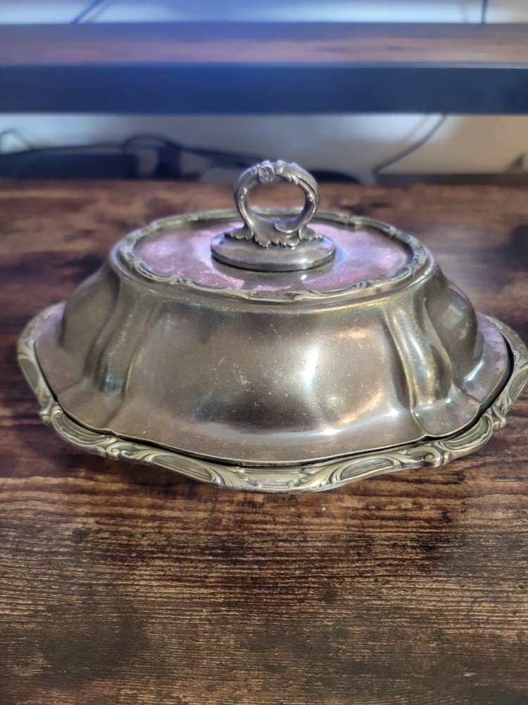 Gorham ep bowl with lid