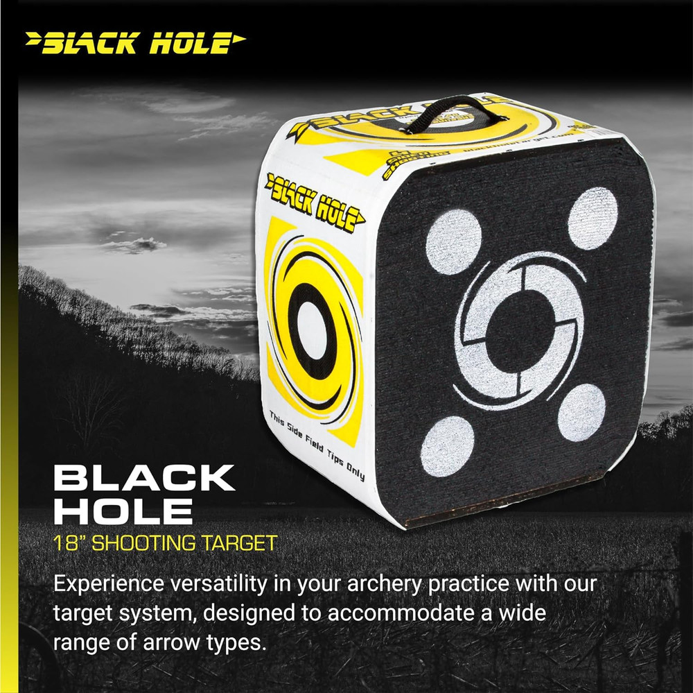 Black Hole Archery Target - Available in 18" & 22"