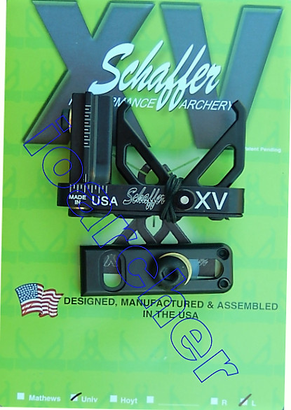 SCHAFFER HIGH PERFORMANCE ARCHERY REST XV2020RU RH