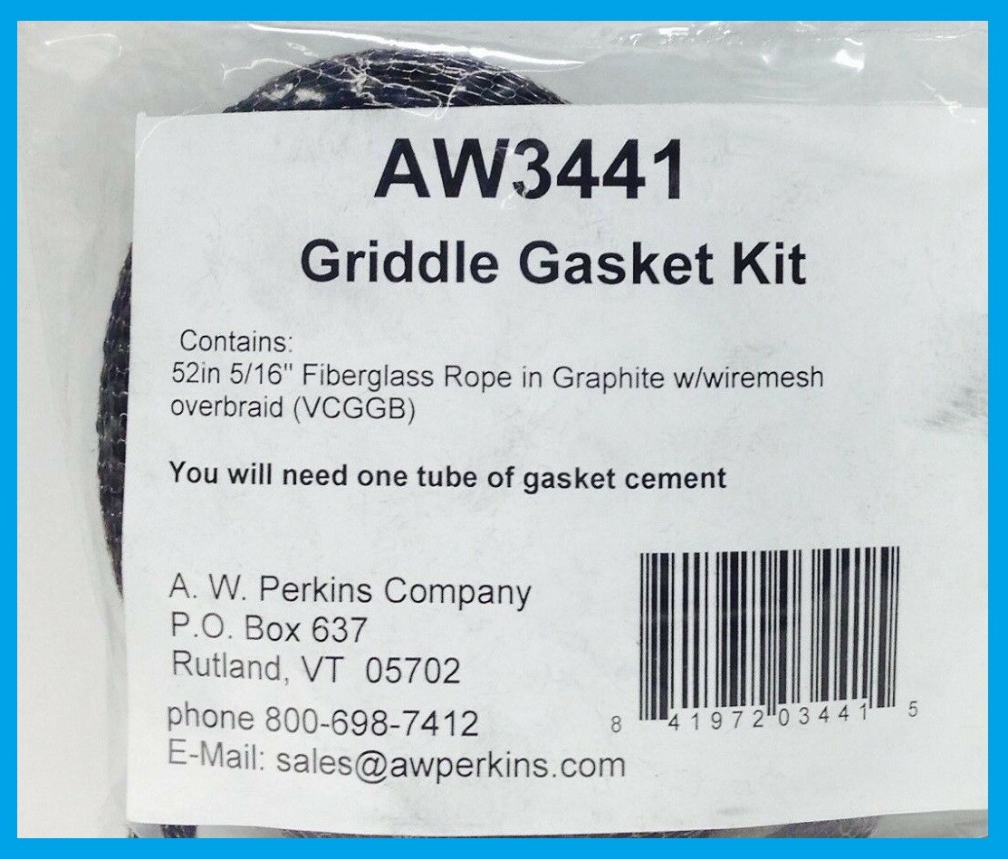 AW 3441 Griddle Mesh Replacement Gasket Vermont Castings 5/16" VCGGB FREE SHIP!