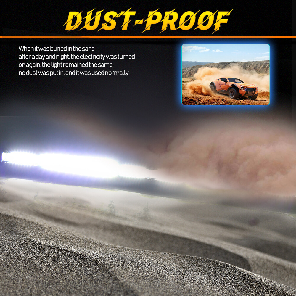 For Toyota Tacoma 2016-2023 Slim 780W 32" LED Light Bar Bumper Mounting Kit