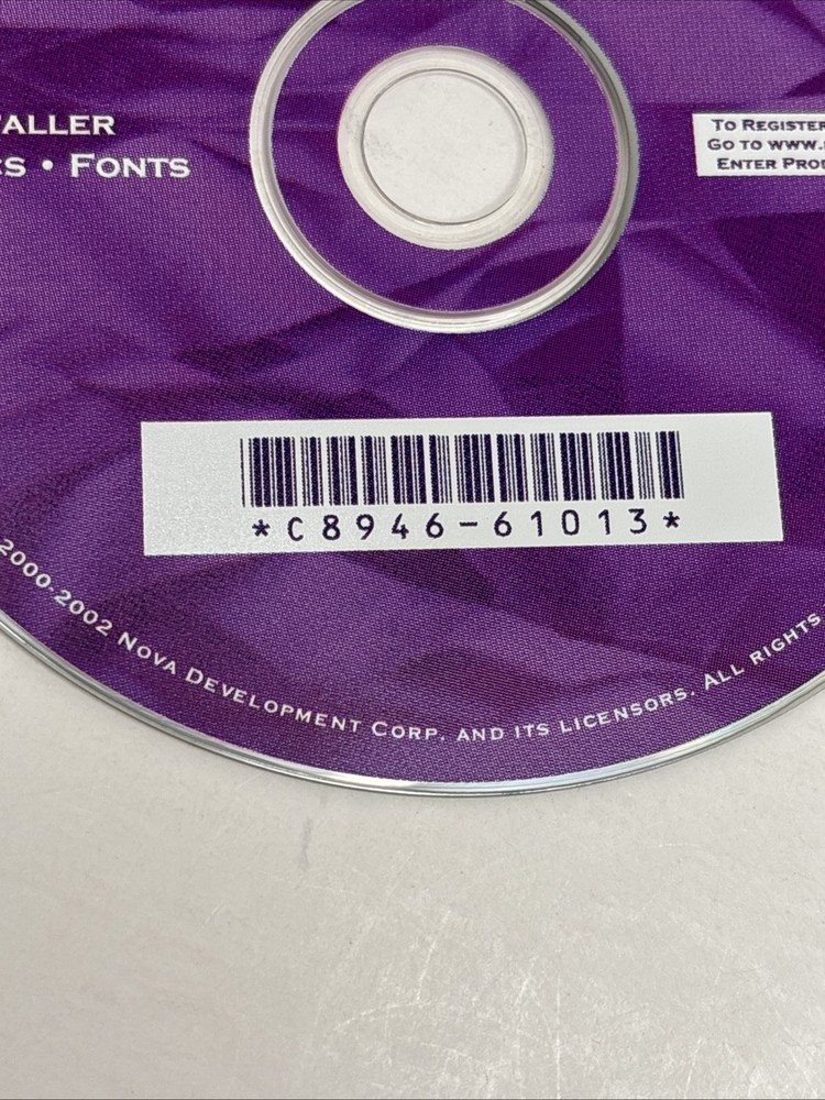 Art Explosion Greeting Card Factory Express CD PC Software 2002