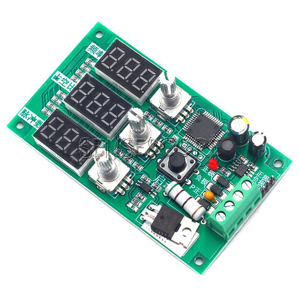 Adjust PWM Pulse Frequency Duty Cycle Dimming Speed Control Module Square Wave-