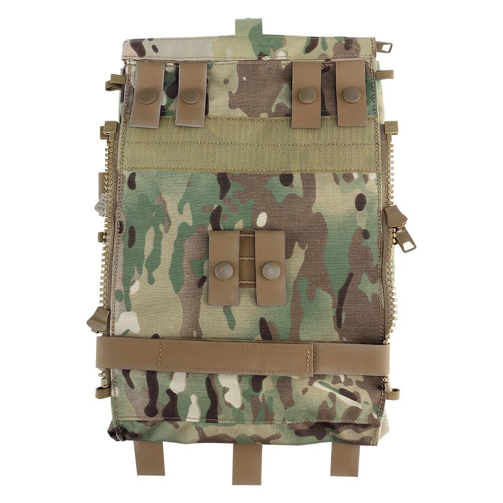 LV119 Tactical Back Panel Core Zippered Modular Expansion Back Panel GarmentVest