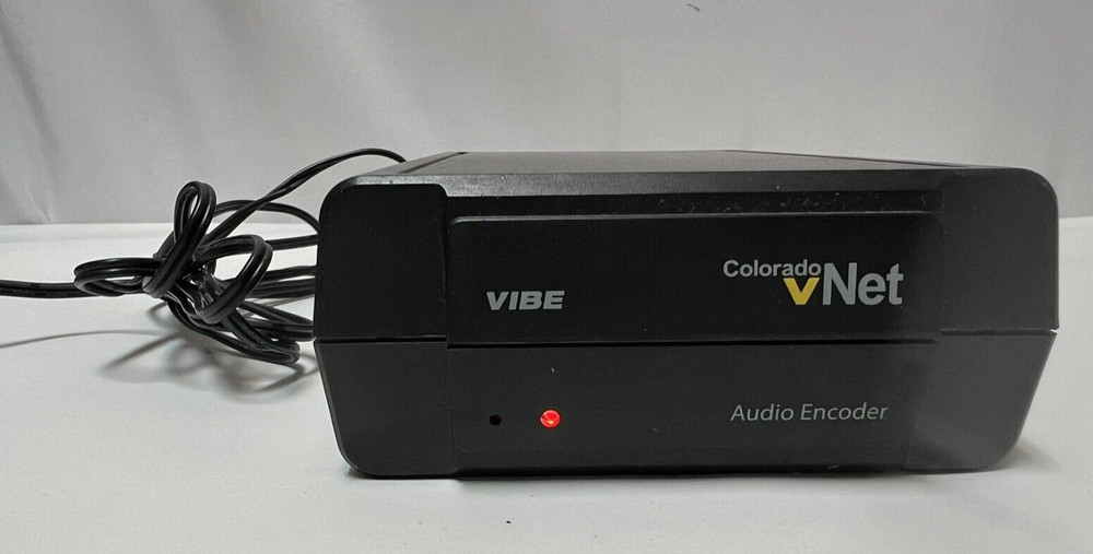 Colorado vNet Audio Encoder with Power Supply Tested!