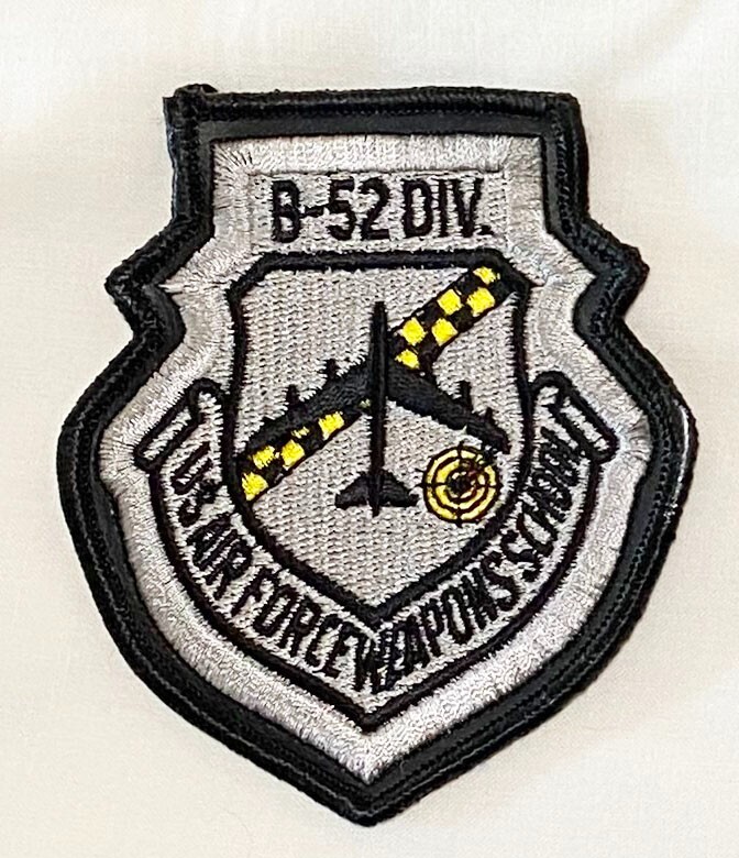 1980's-90's USAF B-52 Division Weapons School Squadron Patch