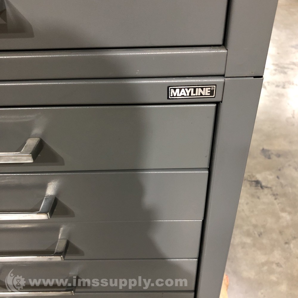 Mayline Flat File 5 Drawer Cabinet 3 Count 0356
