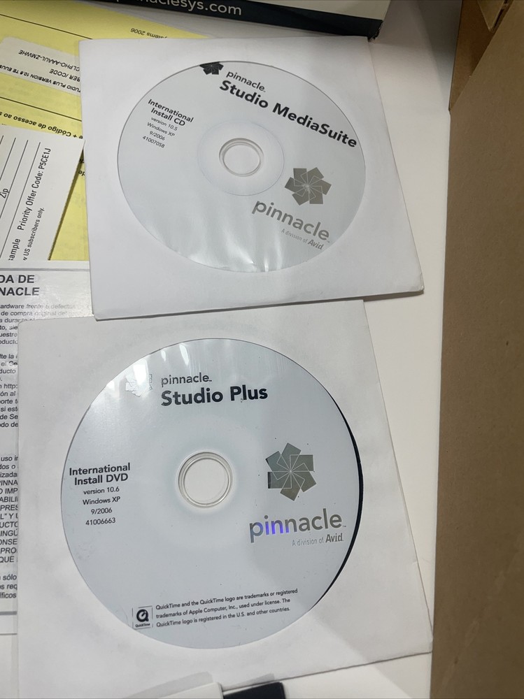 Pinnacle Studio Plus Titanium Edition - Home Video Editing Version 10.5