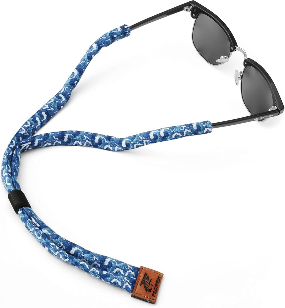 Premium Cotton Eyewear Retainer Sunglass Strap - Multiple Design Options - Soft
