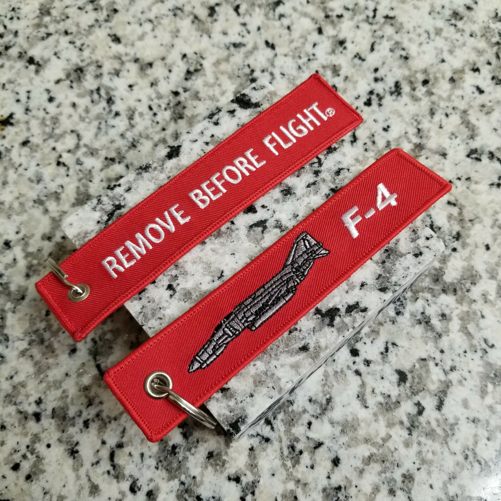F-4 Phantom II Remove Before Flight ® Keychain, Tag, Streamer!