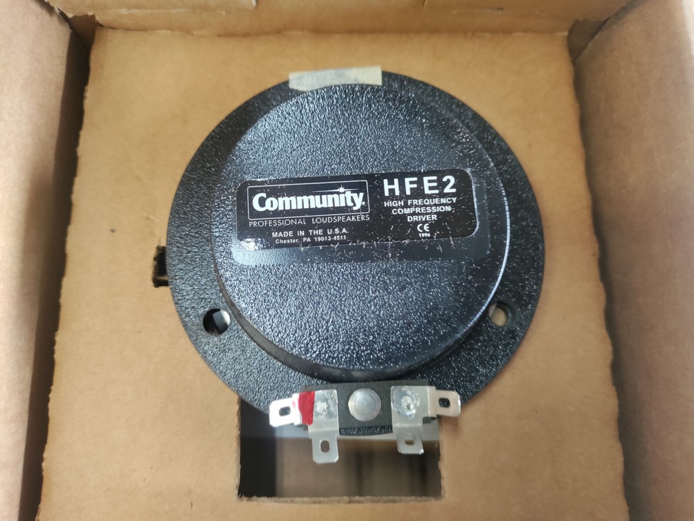COMMUNITY 103424R HFE2 HF HIGH FREQUENCY COMPRESSION DRIVER REPLACEMENT 1" DIA.