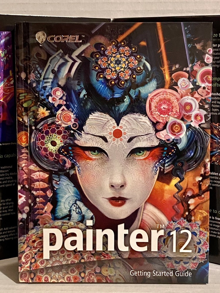 Corel Painter 12 by Corel *UPGRADE* Software W/Getting Started Guide Windows/Mac