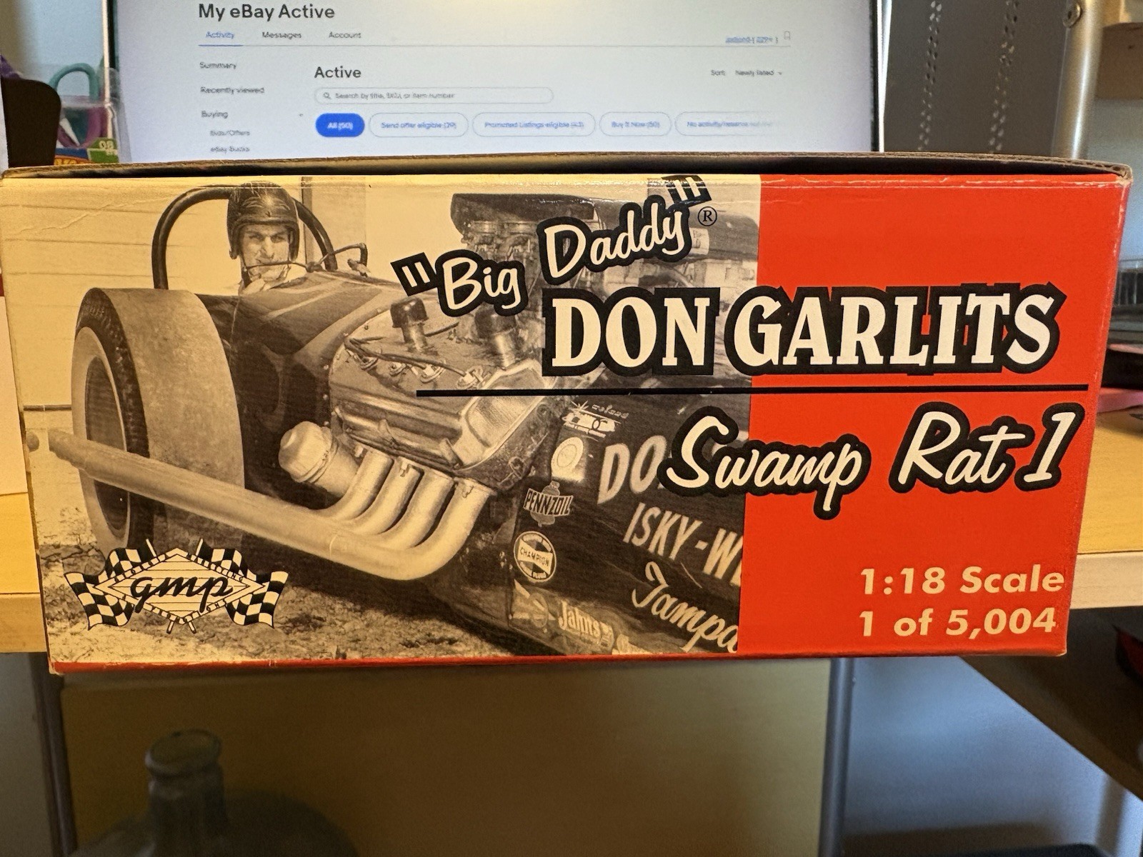 GMP Big Daddy Don Garlits Swamp Rat 1 1957 1/18 1957 Worlds Fastest Dragster