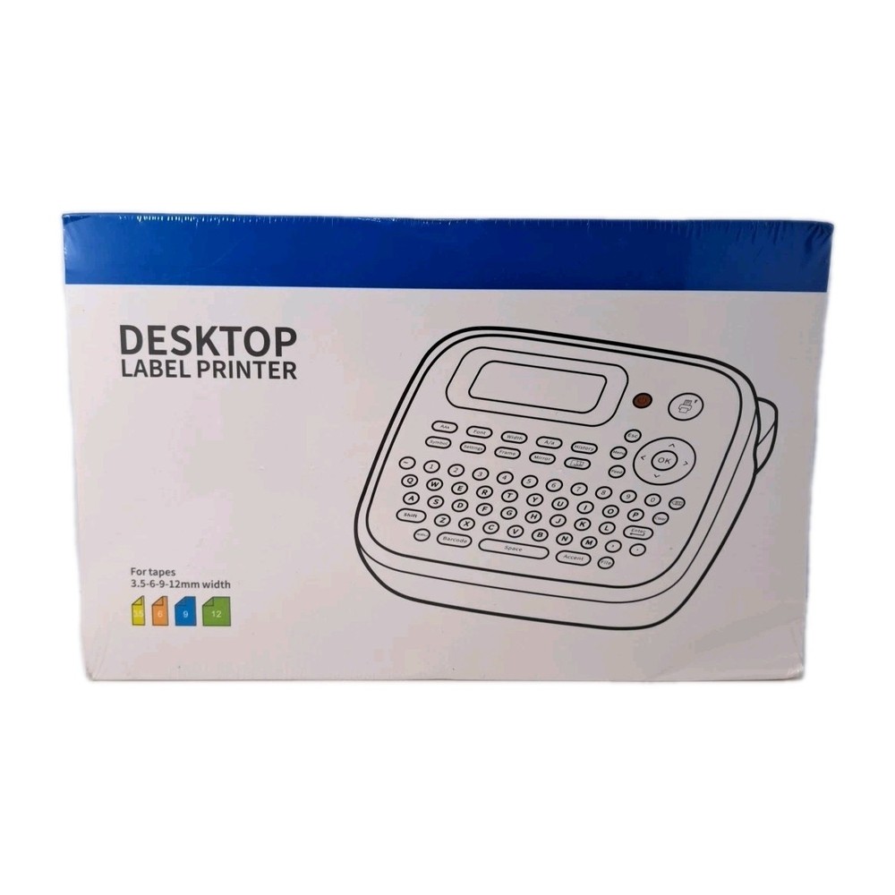 New & Sealed Aonomi D210S Desktop Label Printer Labeling Machine - Green