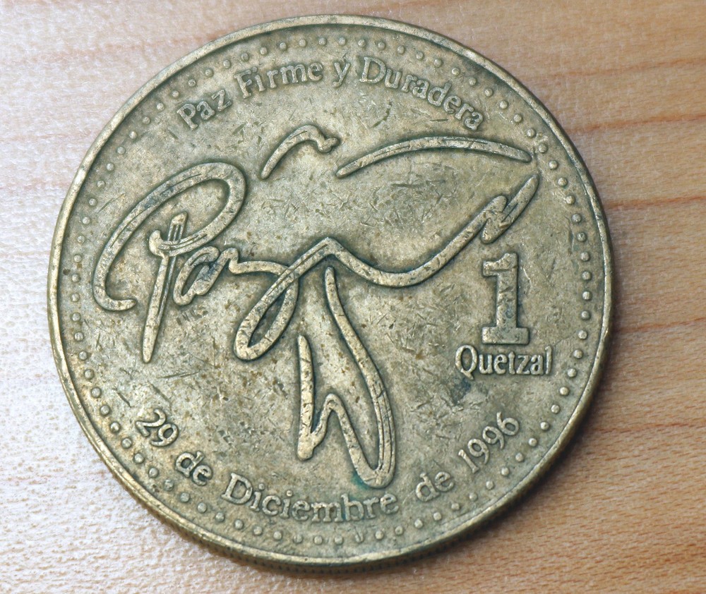 2000 Guatemala 1 Quetzal